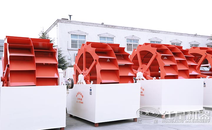 洗砂機(jī)有單輪、雙輪以及三輪洗砂機(jī)